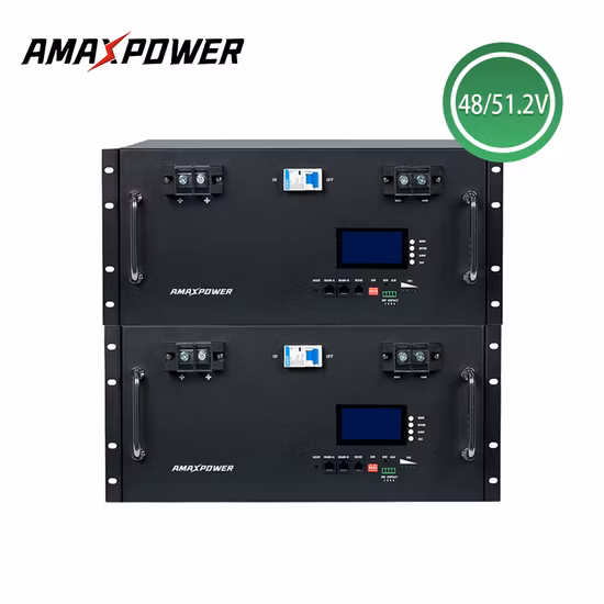 Rack Mounted 48V 51.2V Solar Power Storage System Lithium Ion Battery Pack for Home Energy Backup