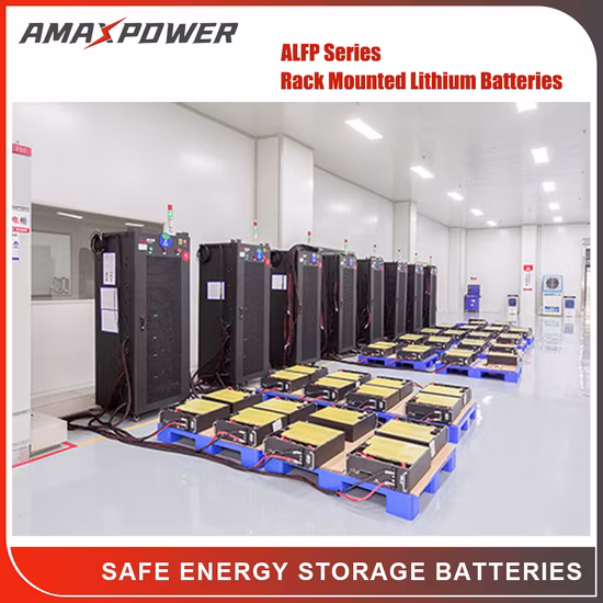 Rack Mounted 48V 51.2V Solar Power Storage System Lithium Ion Battery Pack for Home Energy Backup